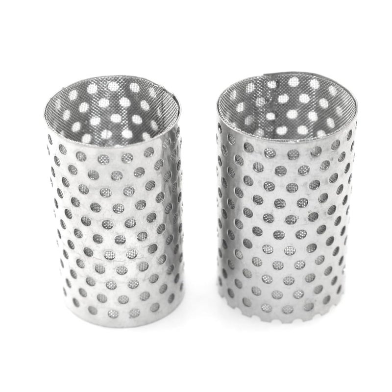 Lind Kitchen فلتر شاشة دائري مثقب من الفولاذ المقاوم للصدأ 304 بحجم 2PCS DN20/6 ونقطة 80 وشبكة 3/4 بوصة مناسب لأنظمة إمداد المياه والري بالرش - Image 1